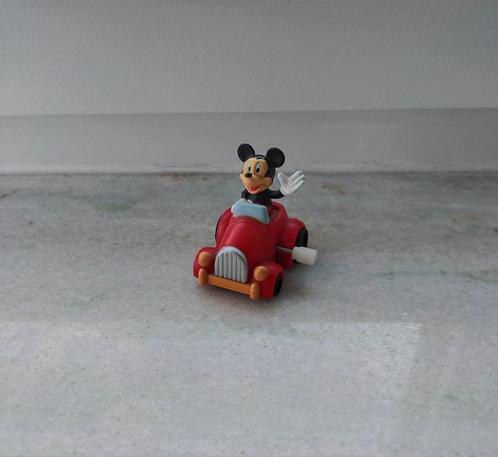 Figurine "Mickey Mouse" en voiture à remonter – DISNEY, Verzamelen, Disney, Zo goed als nieuw, Beeldje of Figuurtje, Mickey Mouse