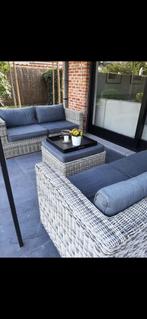 Tuin lounge met kussens, Ophalen, Zo goed als nieuw