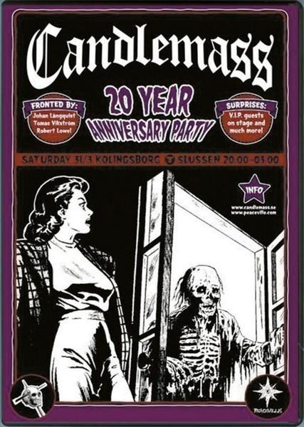 CANDLEMASS - 20 YEAR ANNIVERSARY PARTY /DVD, CD & DVD, CD | Hardrock & Metal, Comme neuf, Enlèvement ou Envoi