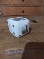 Cendrier en porcelaine Brussels Dice, Collections, Tirelires, Enlèvement