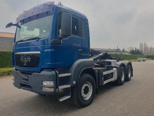 MAN TGS 33.440 (bj 2009), Auto's, Vrachtwagens, Bedrijf, Te koop, MAN, Diesel, Euro 4, Handgeschakeld, Blauw, Achterwielaandrijving