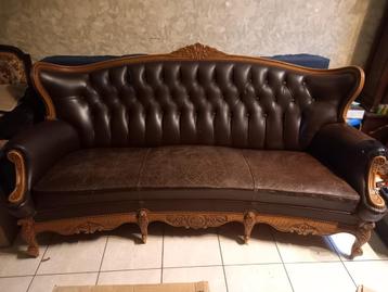 vintage 3 zit en 1 zit beschikbaar voor biedingen