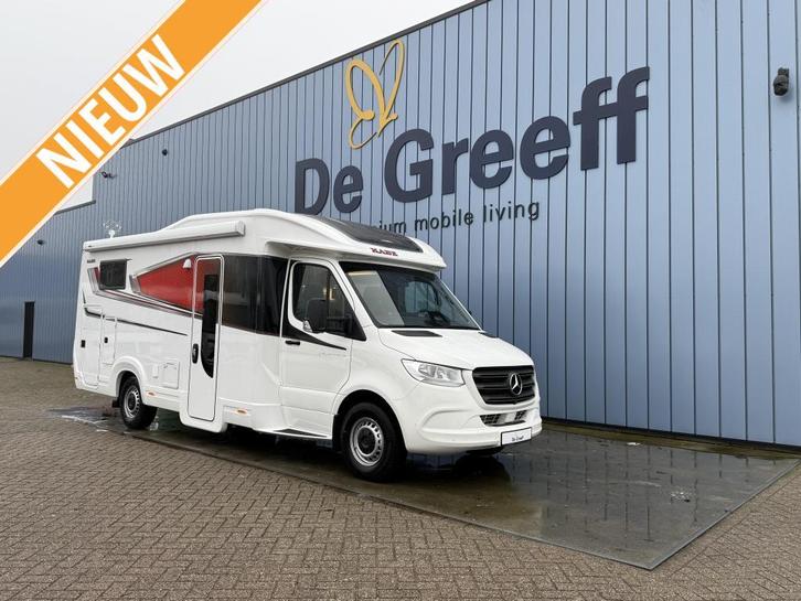 Kabe Travel Master Novum 750 LGB, Caravans en Kamperen, Mobilhomes, Bedrijf, tot en met 2, Half-integraal, Mercedes-Benz, Diesel