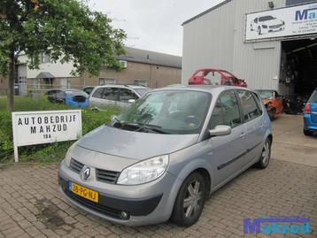 RENAULT SCÉNIC 2 BEIGE GEEL INTERIEUR COMPLEET disponible aux enchères