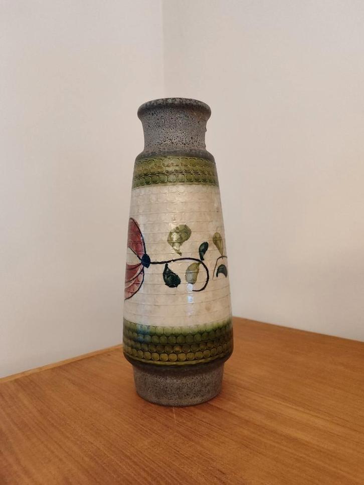 Vintage. Duits. Aardewerk. Vaas, Antiquités & Art, Antiquités | Vases, Enlèvement ou Envoi