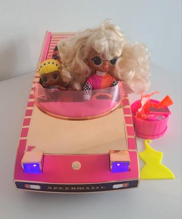 L.O.L. Surprise Car Pool Coupé met OMG Speedster en zusje beschikbaar voor biedingen