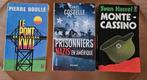 3 livres Pont de la rivière Kwai/Monte Cassino/Prisonniers, Enlèvement ou Envoi, Livre ou Revue