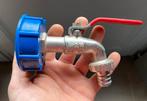 Waterkraan 3/4” met 2” IBC aansluiting, Tuin en Terras, Ophalen, Zo goed als nieuw