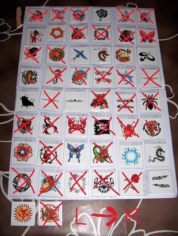 Serie: 1 t/m 50 SUMMER TATTOOS, Smiths/Lays/flippo/PepsiCo, Verzamelen, Flippo's, Verzenden, Spiek, Overige typen
