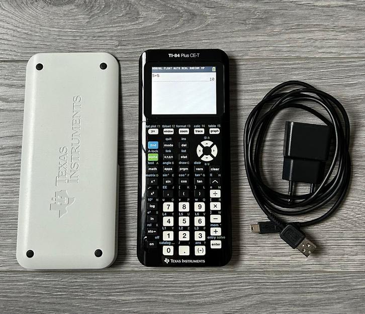Grafische rekenmachine Texas Instruments TI-84 plus CE-T, Diversen, Rekenmachines, Gebruikt, Grafische rekenmachine, Ophalen