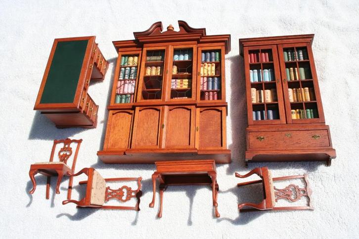 Lot Mini Mundus poppenhuis meubeltjes (schaal 1/12), Kinderen en Baby's, Speelgoed | Poppenhuizen, Zo goed als nieuw, Poppenhuis