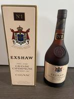 Exshaw - Grand Champagne premier cru - Cognac 1991, Collections, Vins, Pleine, Autres types, France, Enlèvement ou Envoi