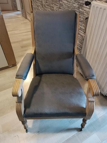 Fauteuil Voltaire Shabby-Chic