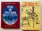 2 Livres : des héros et des gens de chez nous - 8€, Boeken, Geschiedenis | Nationaal, Ophalen of Verzenden, Zo goed als nieuw