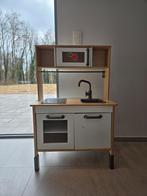 Houten KinderKeukentje, Kinderen en Baby's, Speelgoed | Babyspeelgoed, Ophalen, Zo goed als nieuw, Overige typen