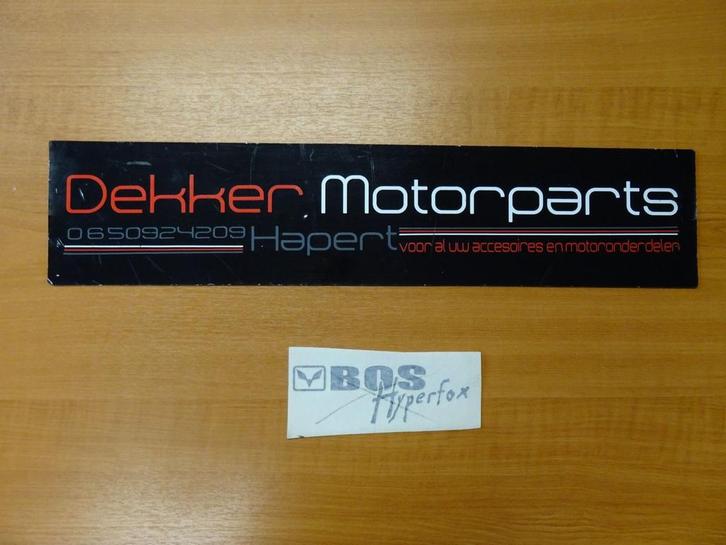 Bos Exhausts Uitlaat / Demper Sticker # Bos Hyperfox #, Motoren, Accessoires | Stickers, Ophalen of Verzenden