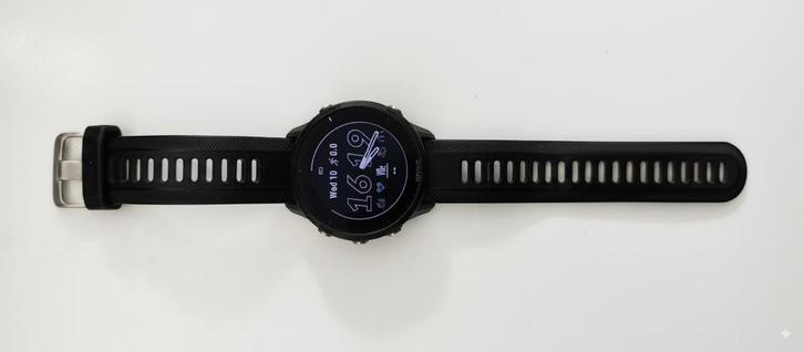 Garmin Forerunner 955, Handtassen en Accessoires, Sporthorloges, Gebruikt, Zwart, Ophalen of Verzenden