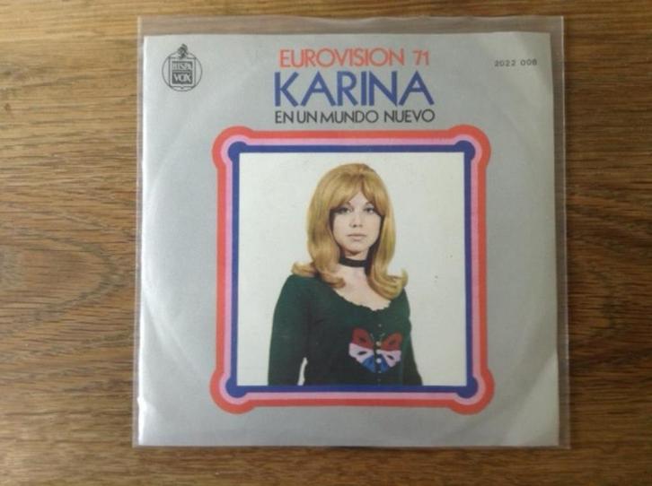 single karina, CD & DVD, Vinyles Singles, Single, Pop, 7 pouces, Enlèvement ou Envoi