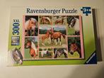 Puzzel Ravensburger 300 stukjes paardenhemel, Ophalen of Verzenden, Meer dan 50 stukjes, Gebruikt