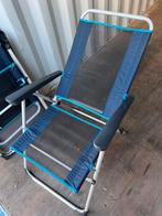 Armchair blue chaise camping, Caravanes & Camping, Enlèvement, Comme neuf, Chaise de camping