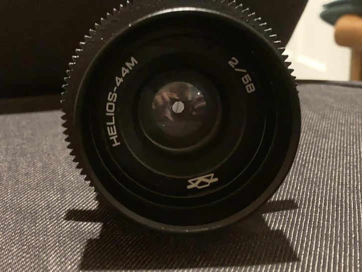 HELIOS 44M 2/58mm Anamorphic Cine-lens met adapter sony e, Audio, Tv en Foto, Fotografie | Professionele apparatuur, Refurbished