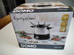 DOMO roestvrijstalen elektrische fondueset 8 personen/NIEUW, Elektronische apparatuur, Ophalen of Verzenden, Nieuw, Elektrisch