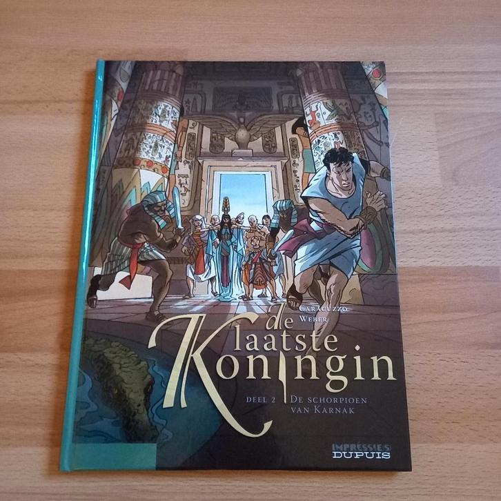 De laatste koningin  deel 2 : De schorpioen van Karnak    HC, Livres, BD, Comme neuf, Une BD, Enlèvement ou Envoi