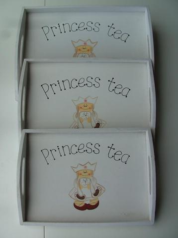 DIENBLADEN 3 DLG SET PRINCESS TEA NIEUW beschikbaar voor biedingen