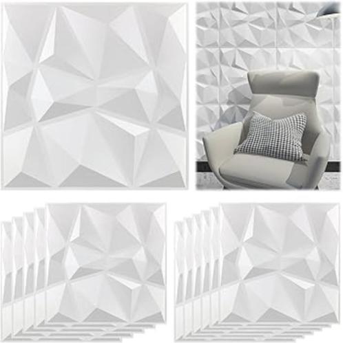 12 stuks 3D wandpanelen GRATIS LEVERING, Doe-het-zelf en Bouw, Platen en Panelen, Nieuw, Overige materialen, Verzenden