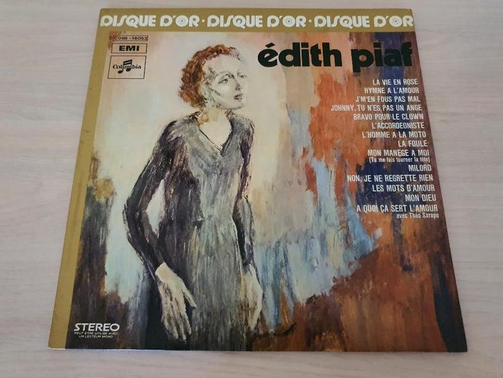 disque vinyl 33 tours edith piaf, CD & DVD, Vinyles | Pop, Comme neuf, 1960 à 1980, Enlèvement ou Envoi
