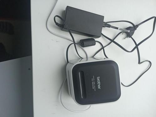 Kleuren Labelprinter Brother  VC-500W, Computers en Software, Labelprinters, Zo goed als nieuw, Azerty, Etiket, Ophalen