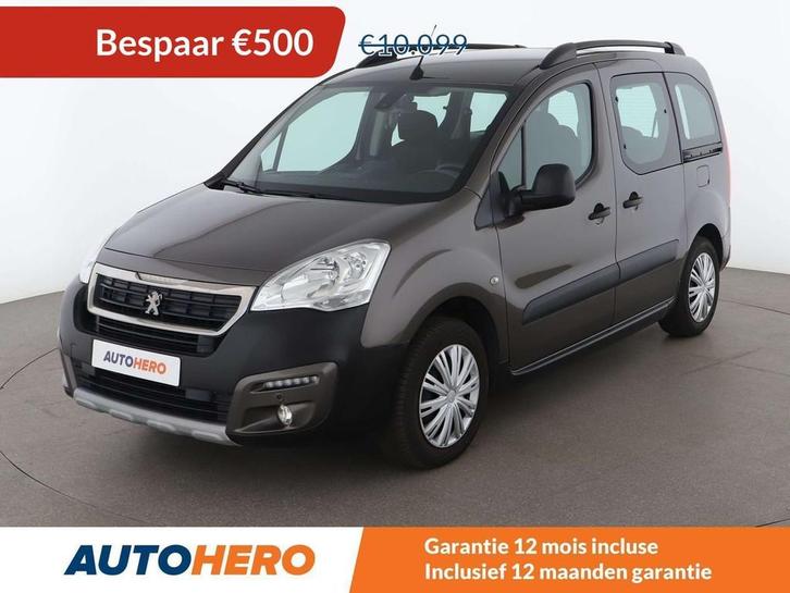 Peugeot Partner 1.2 PureTech Outdoor (bj 2017), Auto's, Peugeot, Te koop, Partner, ABS, Achteruitrijcamera, Airbags, Airconditioning