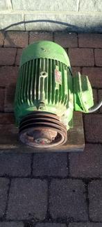 5.5 CV 4.1KW asynchrone motor triphasé, Ophalen, Gebruikt, Elektromotor