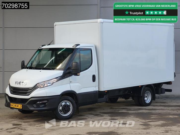 Iveco Daily 35C16 Laadklep Dubbellucht Bakwagen 160PK 3,5t T, Auto's, Bestelwagens en Lichte vracht, Bedrijf, Te koop, Airconditioning
