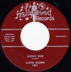 Lloyd Glenn ‎–Sleigh Ride " Popcorn '7 " 1954, 7 pouces, Jazz et Blues, Utilisé, Enlèvement ou Envoi