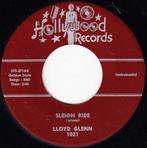 Lloyd Glenn ‎–  Sleigh Ride " Popcorn ' 7 " 1954, Gebruikt, 7 inch, Single, Ophalen of Verzenden