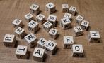 Boggle/ Crossword: 26 letterblokjes, Enlèvement ou Envoi, Utilisé