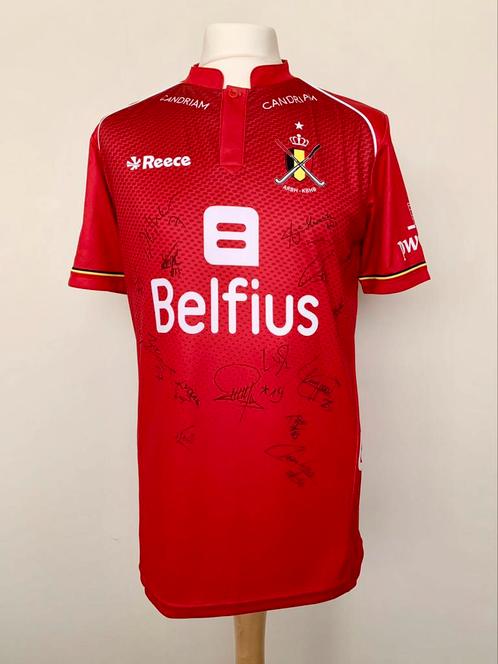 Red Lions Belgium World Champions 2018 signed jersey Recce, Sports & Fitness, Hockey, Neuf