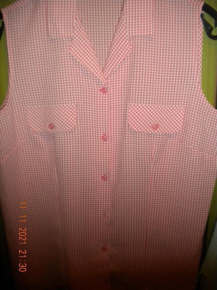 Bloezen (roos-groen), Kleding | Dames, Blouses en Tunieken, Maat 42/44 (L), Groen, Ophalen