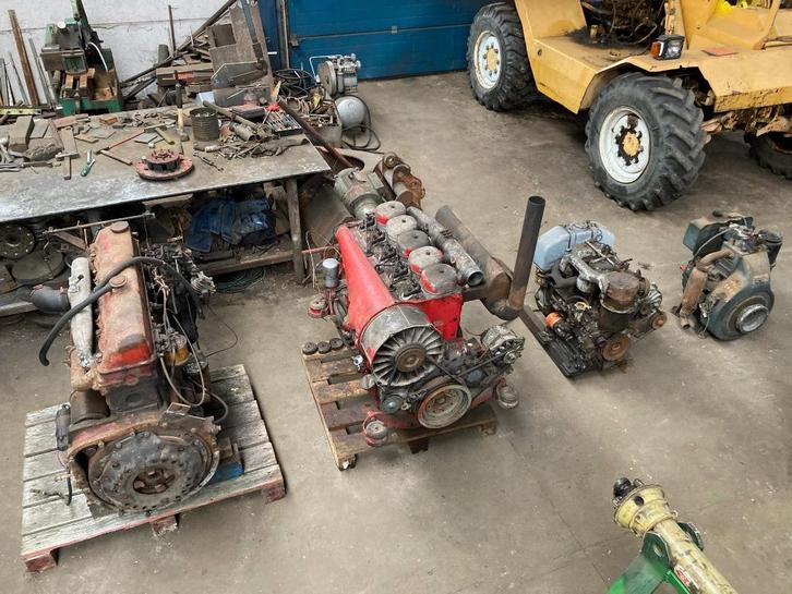 LOT MOTOREN; DEUTZ, FORD, MOTORI VM,, Zakelijke goederen, Machines en Bouw | Industrie en Techniek, Ophalen