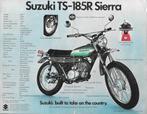 Recherché. Réservoir d'essence TS185. 1971/72, Motos, Pièces | Suzuki