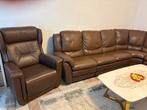 Salon en coin +2 fois 1 personne, Enlèvement, Comme neuf, Cuir