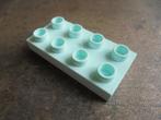 Lego Duplo Plate 2x4x0,5 (zie foto's), Kinderen en Baby's, Speelgoed | Duplo en Lego, Ophalen of Verzenden, Gebruikt, Losse stenen