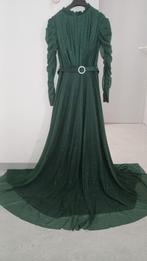 Robe de soirée à talons. (vert foncé avec paillettes), Vêtements | Femmes, Enlèvement, Comme neuf, Taille 36 (S)