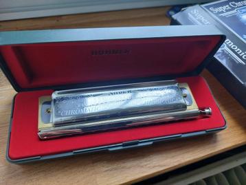 Harmonica Hohner Chromonica 270, Avec valise ou boîte, Comme neuf, Autres types, Chromatique