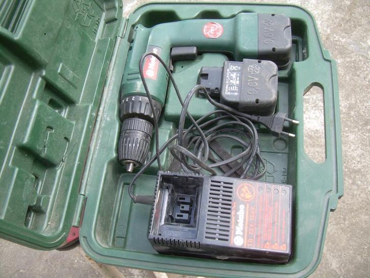 boormachine metabo op batterij, schroefmachine, Doe-het-zelf en Bouw, Gereedschap | Handgereedschap, Gebruikt, Ophalen of Verzenden