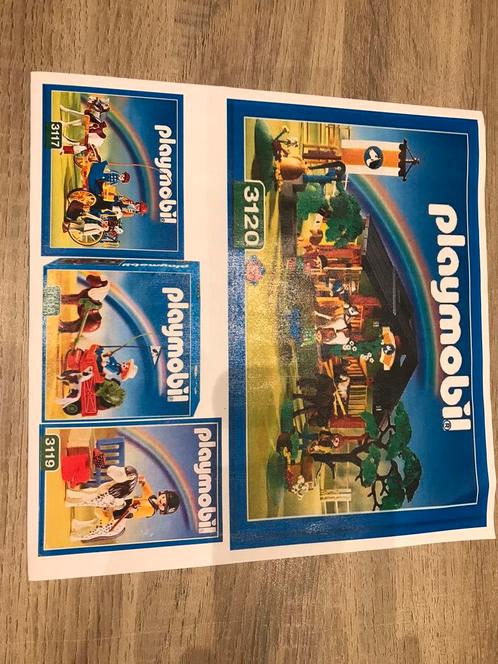 Palkket ponyfarm playmobil, Verzamelen, Speelgoed, Zo goed als nieuw, Ophalen