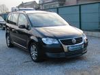 VW Touran 1.9 TDI 7plaats, Auto's, Voorwielaandrijving, Zwart, 4 cilinders, Parkeersensor