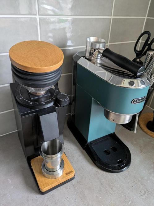 Eureka Mignon Single Dose Mat Zwart, Elektronische apparatuur, Koffiezetapparaten, Zo goed als nieuw, Koffiebonen, Overige modellen
