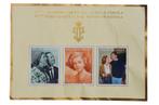 3 postzegels uitgebracht t.g.v. 80 jaar Koningin Fabiola, Koninklijk huis, Ophalen of Verzenden, Zonder stempel, Postfris